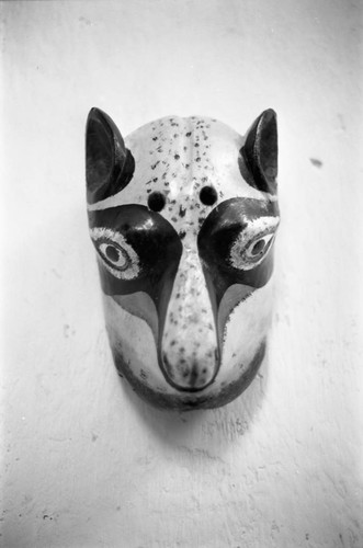 Dog mask, Barranquilla, Colombia, 1977