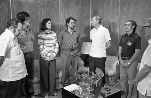 U.S. Ambassador and the Nicaraguan Junta, Managua, 1980