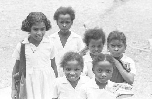 A group of school children, Barbacoas, Colombia, 1979