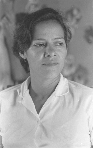 Portrait of woman, La Chamba, Colombia, 1975