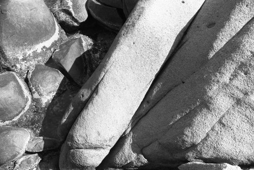 Rock formation at Playa Arrecife, Tayrona, Colombia, 1976