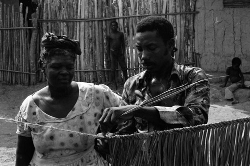 Broom making, San Basilio de Palenque, 1977