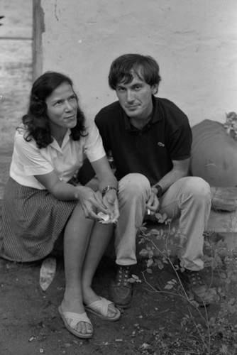 Richard Cross candid moment, La Chamba, Colombia, 1975