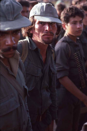 Guerrillas in occupied town, La Palma, 1983