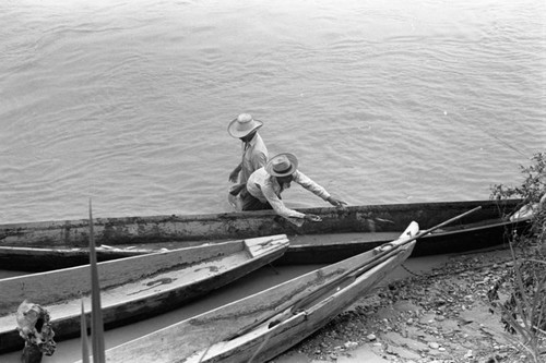 Fishing, La Chamba, Colombia, 1975