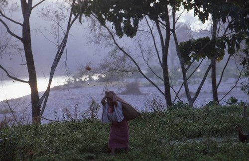 Guatemalan refugee, Ixcán, 1983