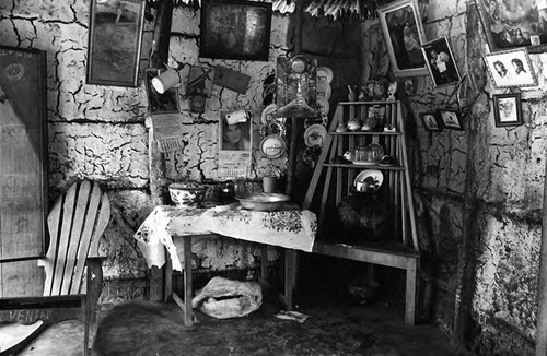 Interior of a home in San Basilio de Palenque, San Basilio de Palenque, 1975