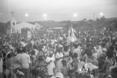 Religious procession, San Basilio de Palenque, 1975