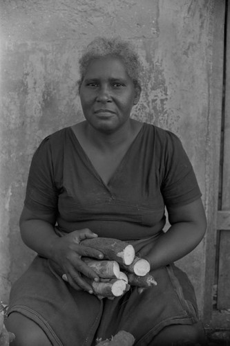 Woman portrait, San Basilio de Palenque, ca. 1978