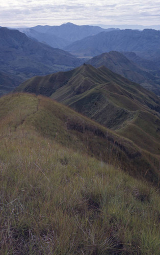 A view of the mountains, Tierradentro, Colombia, 1975