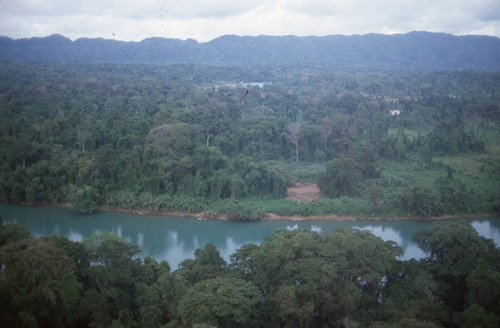 Refugee camp in the Lacandón jungle , ca. 1983