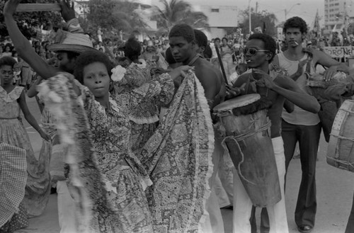 Son de Palenque dancers performing, Barranquilla, Colombia, 1977