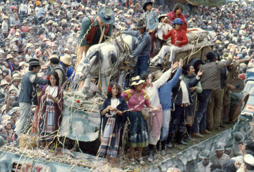 Procession at the Blacks and Whites Carnival, Nariño, Colombia, 1979