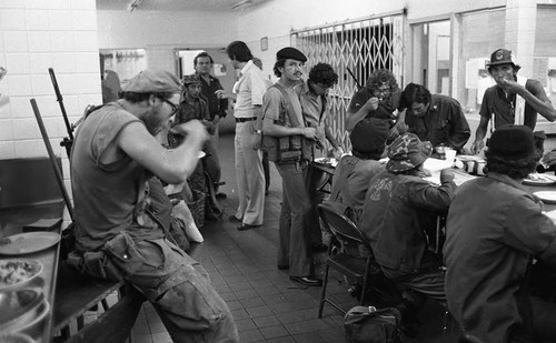 Sandinistas at the InterContinental Hotel, Managua, 1979