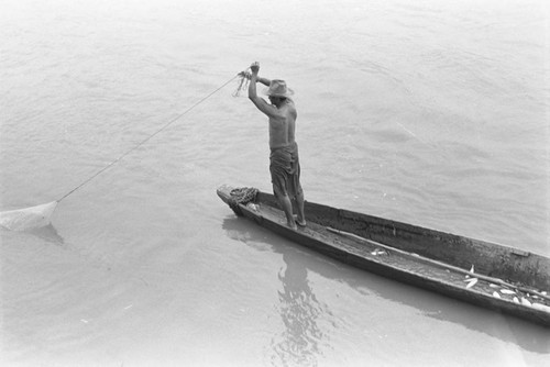 Fishing, La Chamba, Colombia, 1975