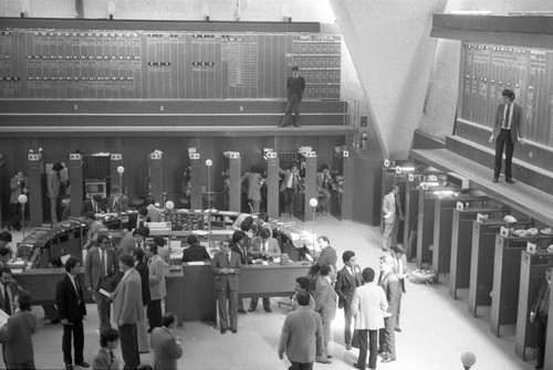 The Mexican Stock Exchange, Mexico, ca. 1983