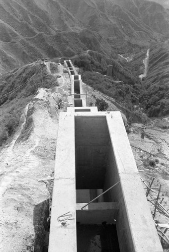 Slurry wall, Bucaramanga, Colombia, 1975