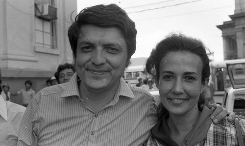 Sergio Ramírez and Gertrudis Mayorga Guerrero, Managua, 1979