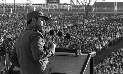 Fidel Castro, Havana, 1980