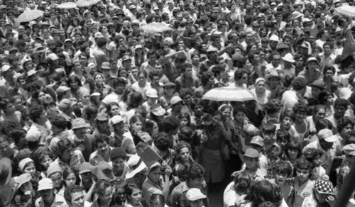 Mass rally, Managua, July 20, 1979