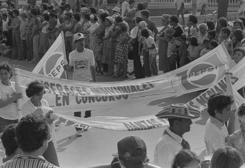 Carnival's participants, Barranquilla, ca. 1978