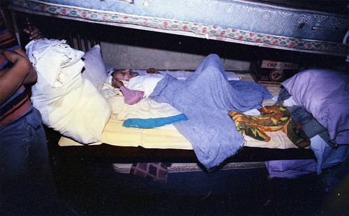 Man in bed, Managua, 1979