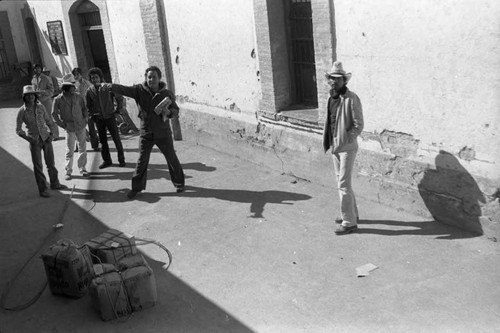 Small town near train stop, Chihuahua, 1983