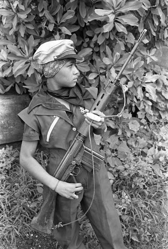 Sandinista woman, Nicaragua, 1979