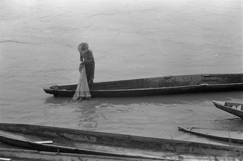 Fishing, La Chamba, Colombia, 1975