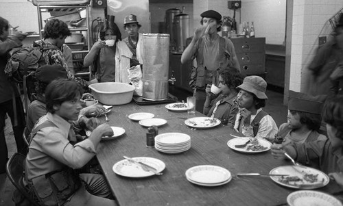 Sandinistas at the InterContinental Hotel, Managua, 1979