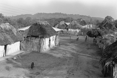 Young men standing in the street, San Basilio de Palenque, 1976