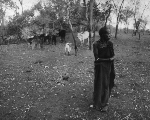 Maasai woman, Tanzania, 1979