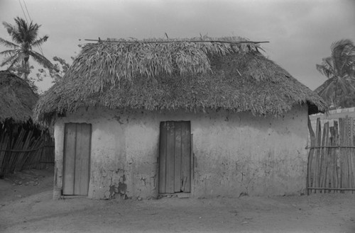 House in the village, San Basilio de Palenque, 1977