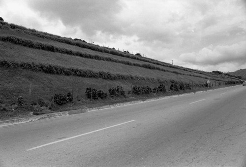 Paved road, Bucaramanga, Colombia, 1975