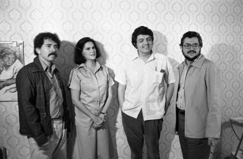 Junta members pose, Nicaragua, 1979