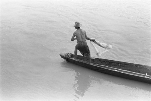 Fishing, La Chamba, Colombia, 1975