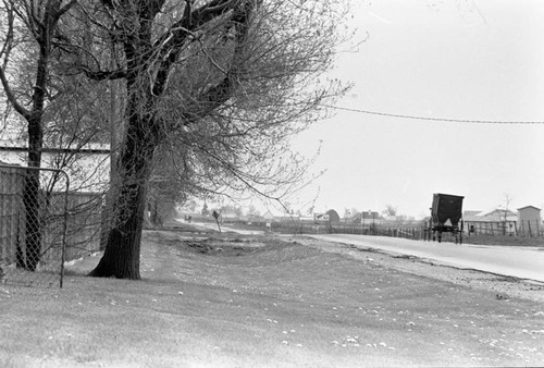 Amish buggy, Lancaster County, 1974