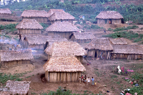 Guatemalan refugee camp, Ixcán, ca. 1983