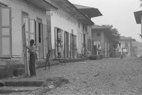 Street scene, Barbacoas, Colombia, 1979