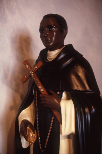 Statue of Saint Martin de Porres, Mexico, ca. 1980