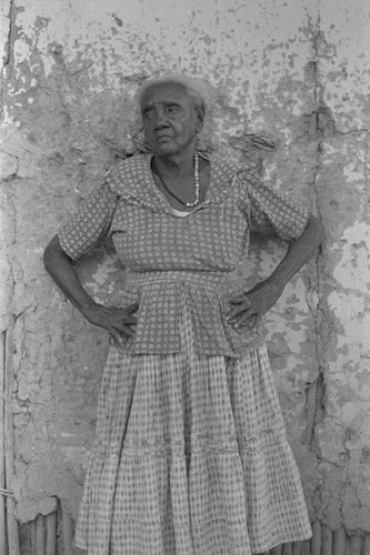 Woman portrait, San Basilio de Palenque, ca. 1978