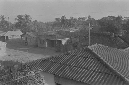 Zinc rooftops, San Basilio de Palenque, ca. 1978