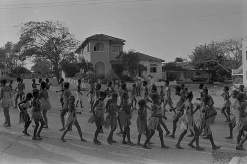 Children performing at carnival, Barranquilla, ca. 1978