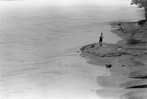 Fetching water, La Chamba, Colombia, 1975