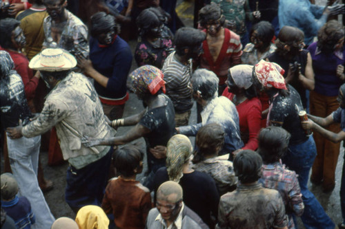 Dancing at the Blacks and Whites Carnival, Nariño, Colombia, 1979