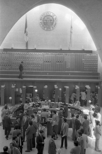 The Mexican Stock Exchange, Mexico, ca. 1983