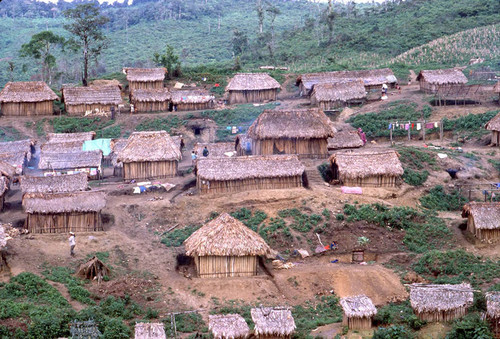 Guatemalan refugee camp, Ixcán, ca. 1983