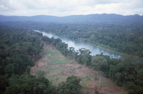 Refugee camp in the Lacandón jungle , ca. 1983