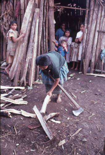 Guatemalan refugees, Cuauhtémoc, 1983