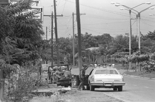 National Guard checkpoint, Nicaragua, 1979